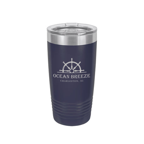 Engraved Insulated Tumbler with Helm