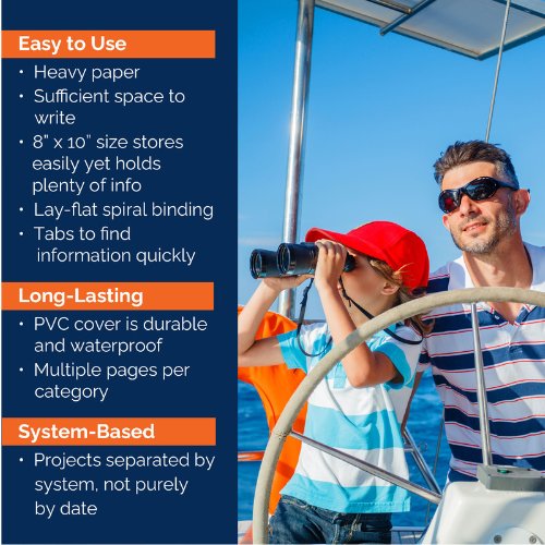 Ship’s Log: A Captain’s Log for Boat Trips and Maintenance