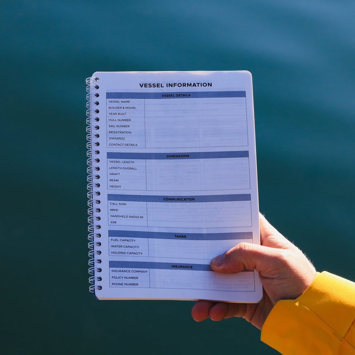 All-Weather Sailing Logbook (A5 Format)