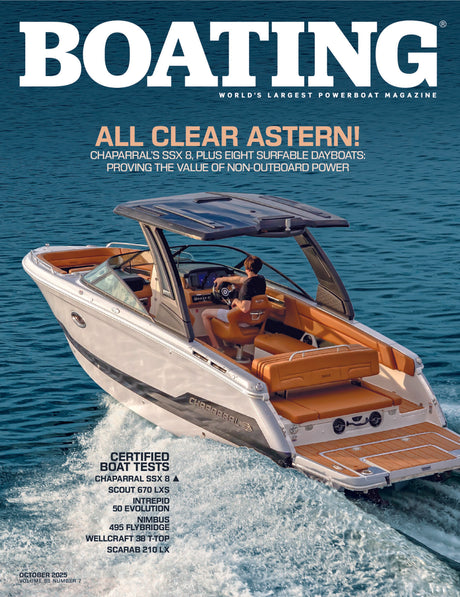 Boating magazine october 2025 cover