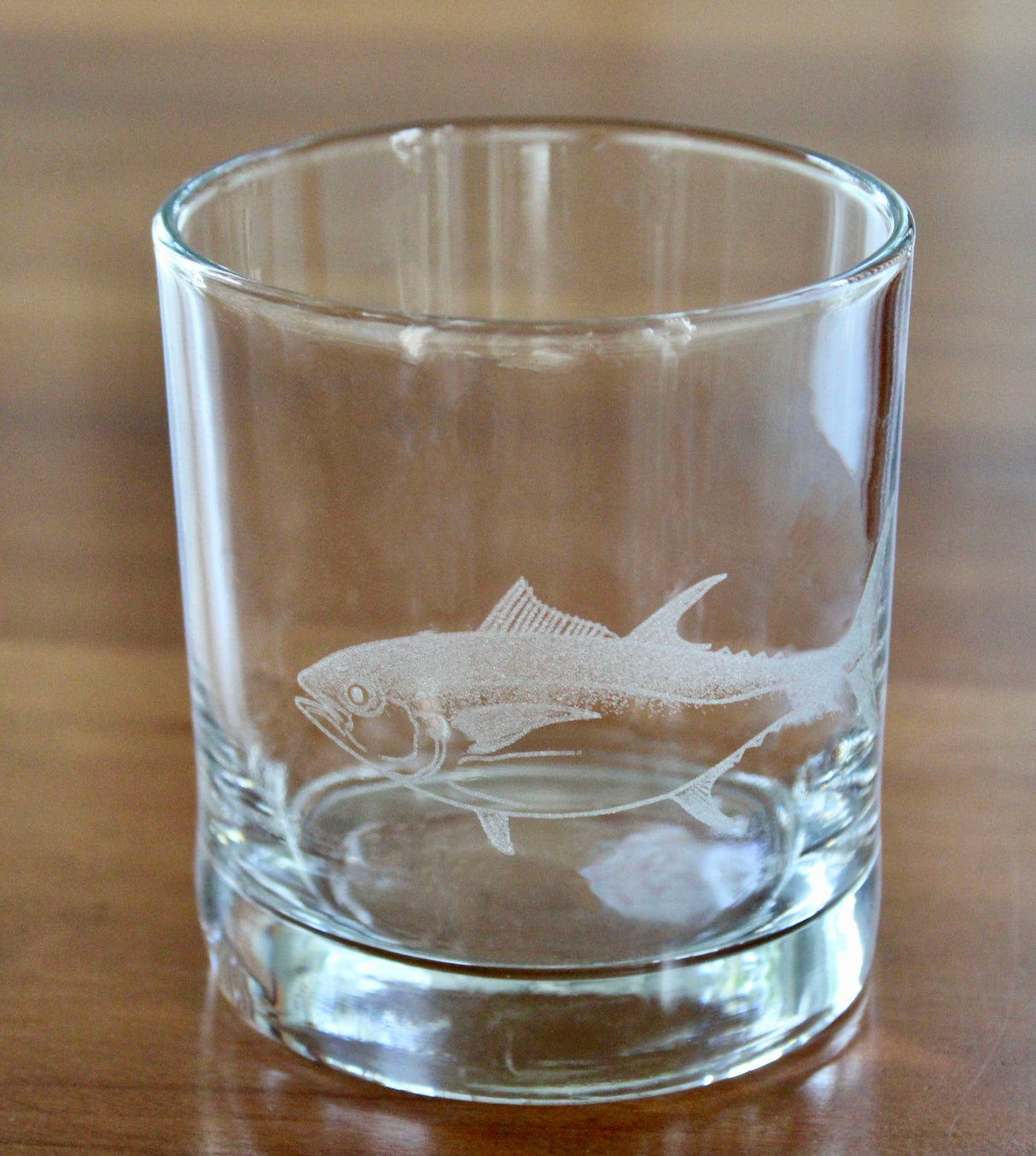 Bluefin Tuna Laser Engraved Glasses - Pelagic Fishing Gift