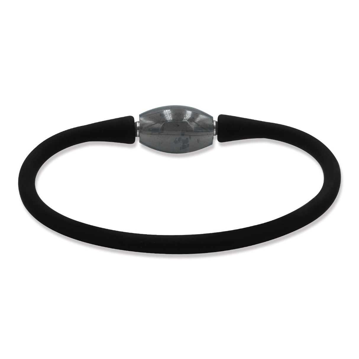 Starborn Pearl of Fire Drum Bead Silicone Bracelet