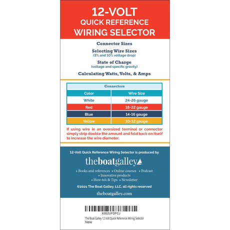 12 Volt Wiring Size Chart