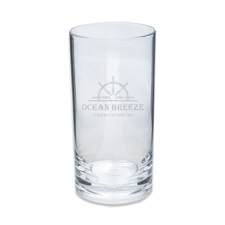 Engraved Acrylic Highball Glass with Helm
