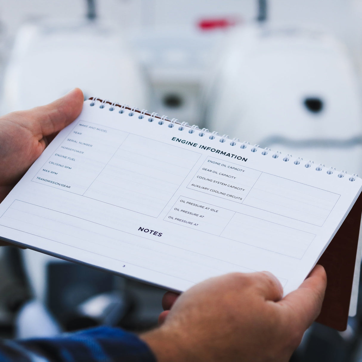 Multiple Engine Maintenance Logbook