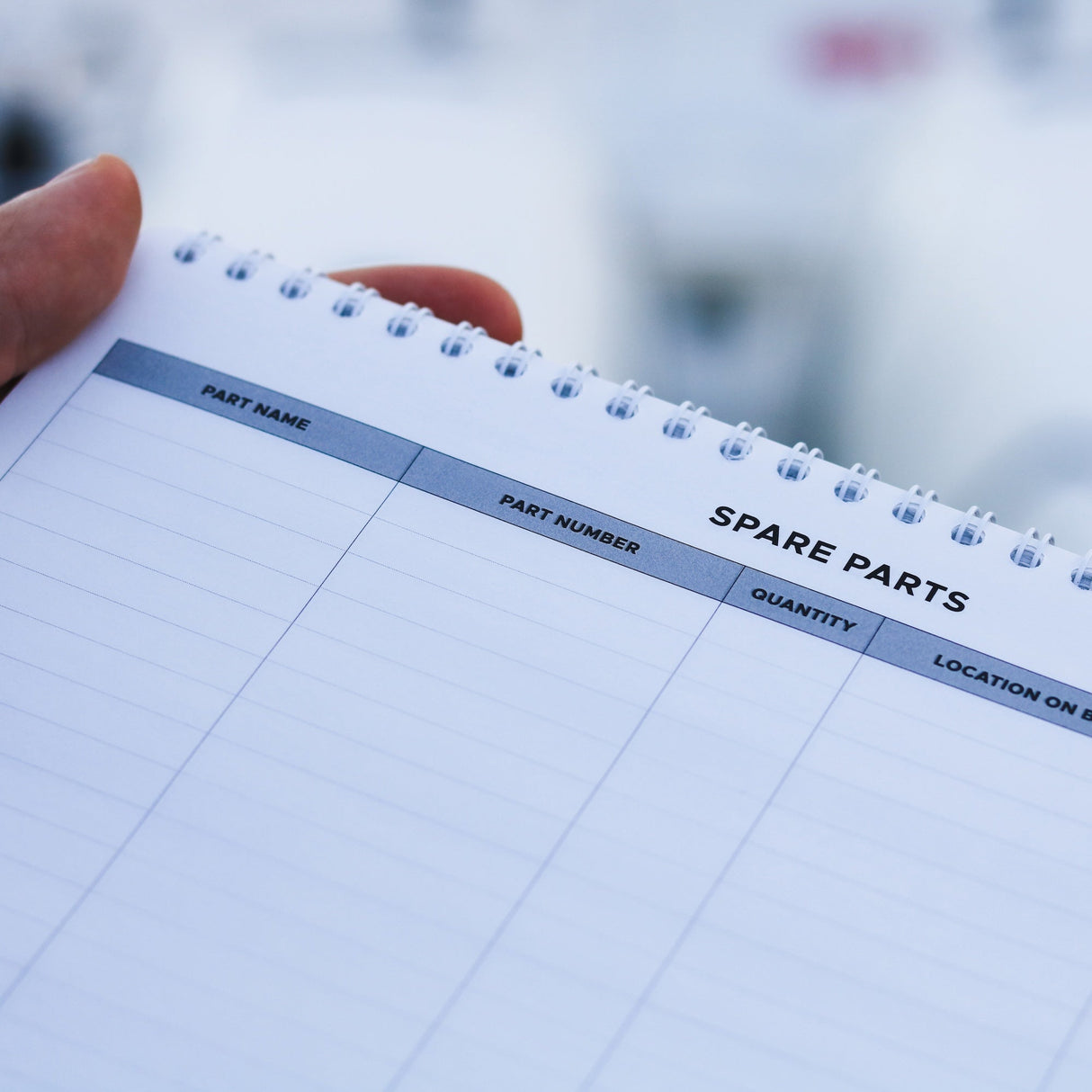 Multiple Engine Maintenance Logbook