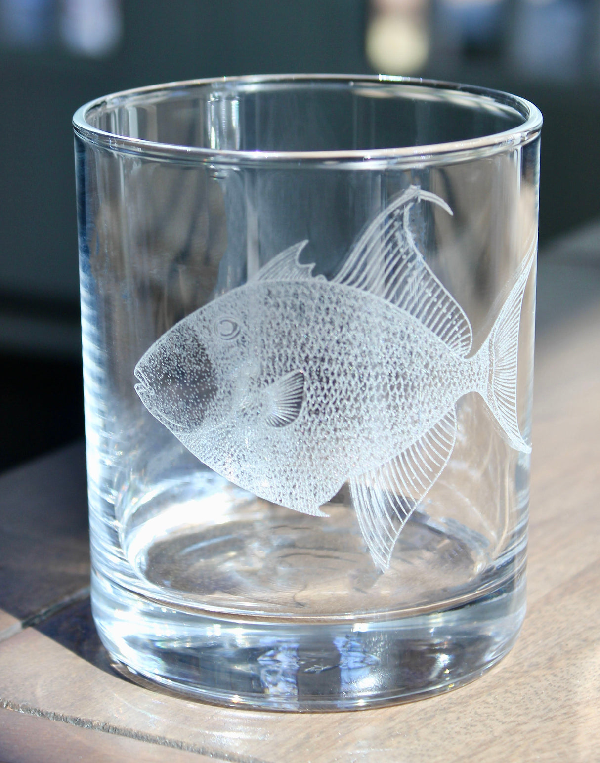 Triggerfish Laser Engraved Glasses