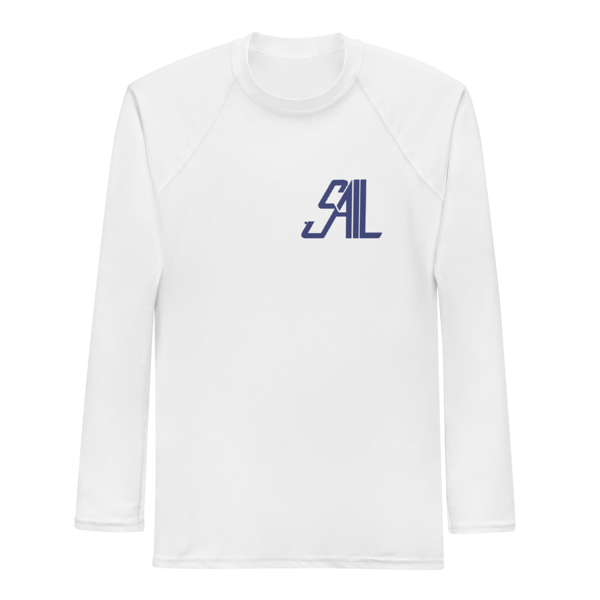 Sail Men's White Rash Guard