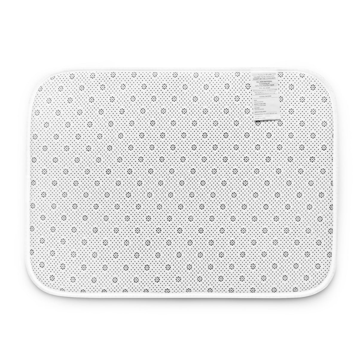 Personalized Memory Foam Bath Mat - Boat Name