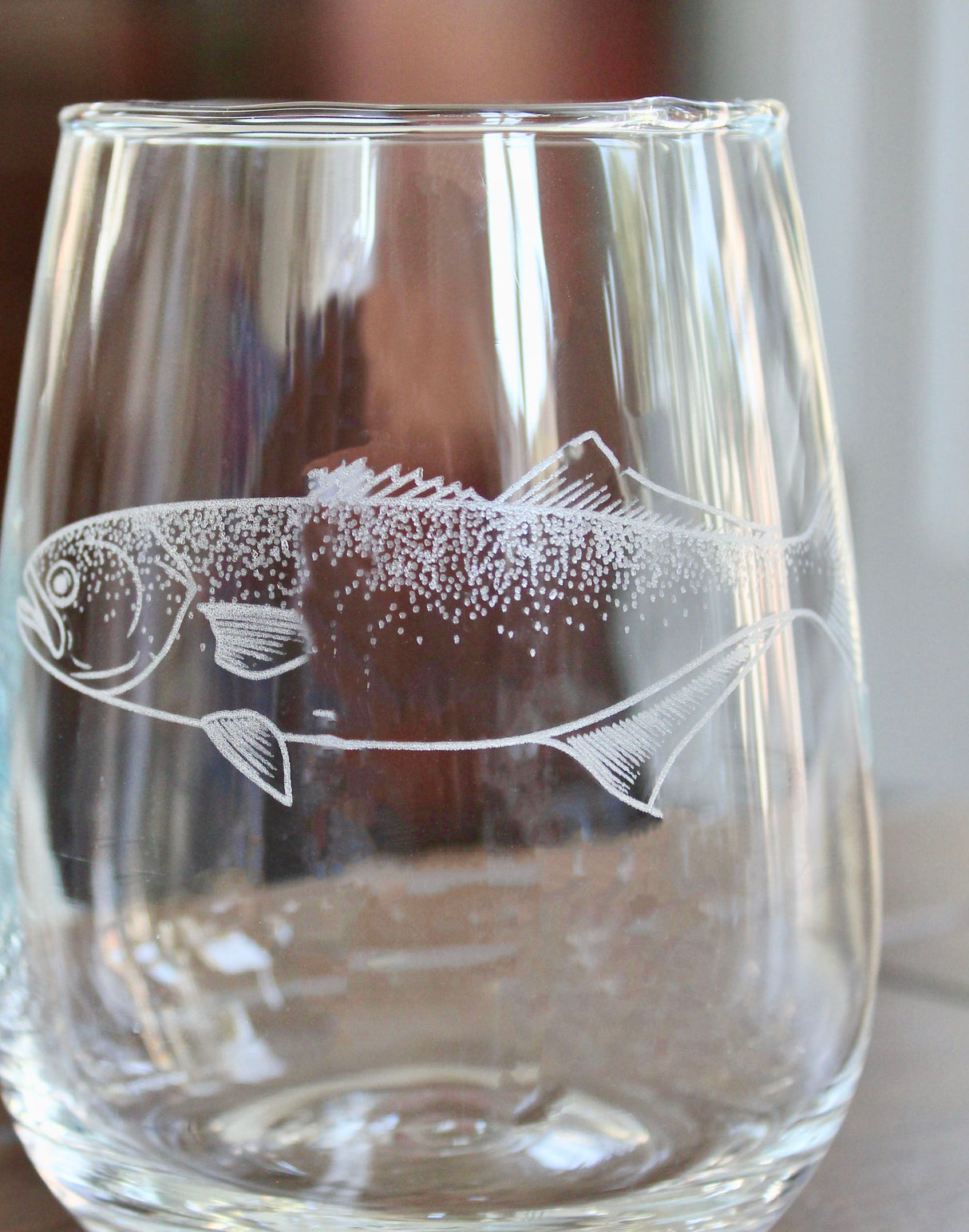 Bluefish Laser Engraved Glasses