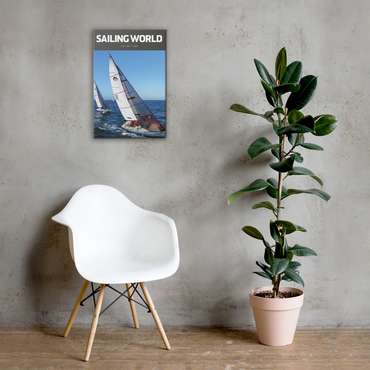 Sailing World Summer 2025 Canvas Print