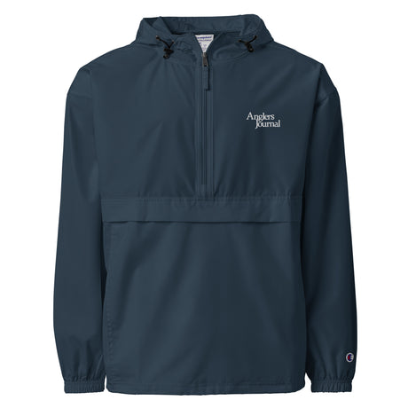 Anglers Journal Embroidered Champion Packable Jacket