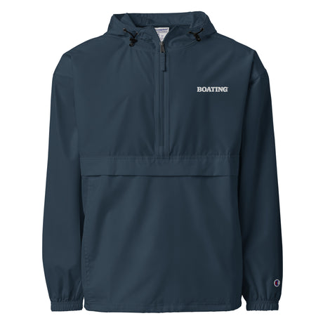 Boating Embroidered Champion Packable Jacket