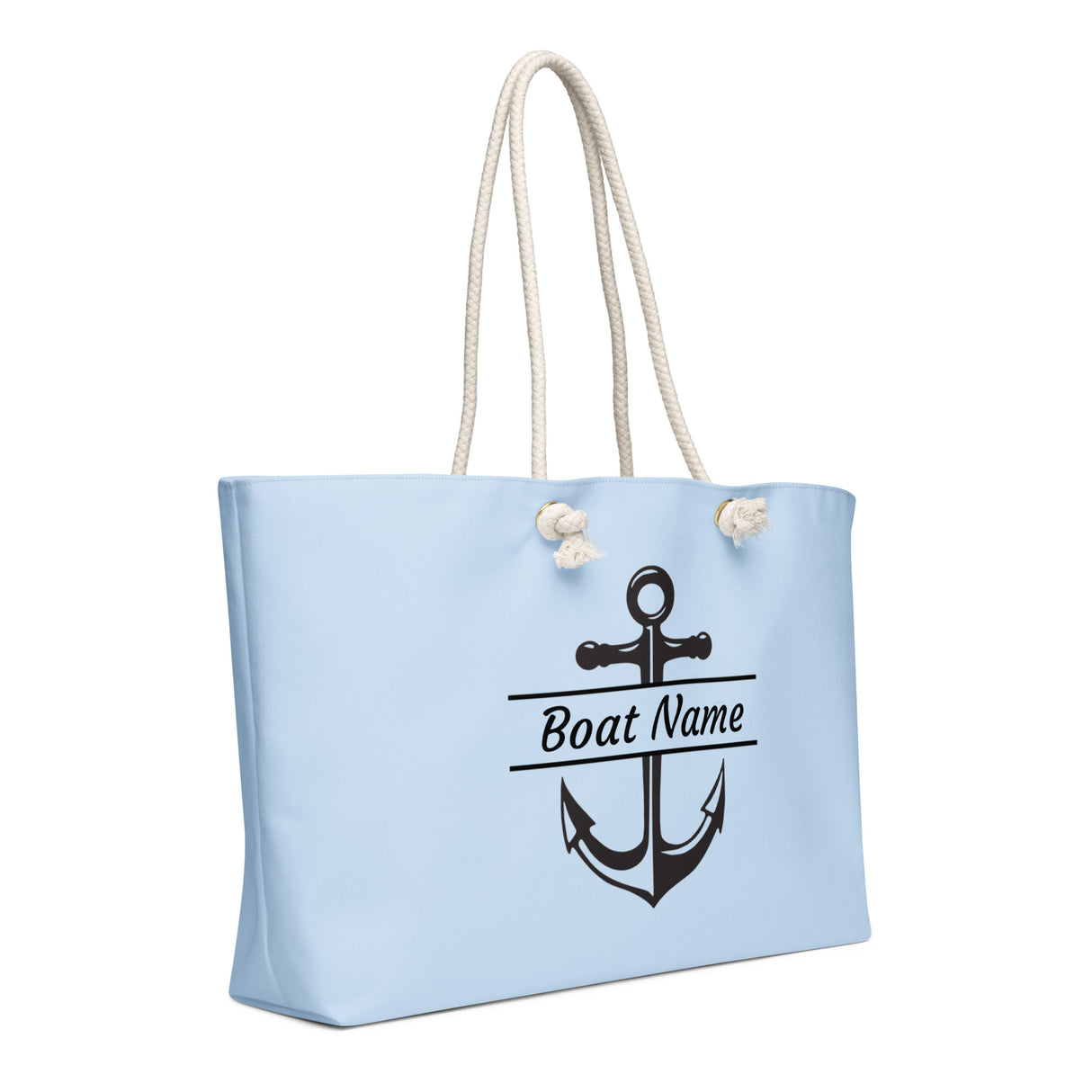 Personalized Oversized Weekender Bag - Boat Name