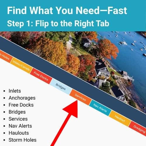 Maine and New England Quick Reference Cruising Guide