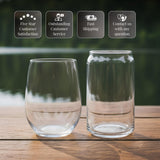 Fly Fishing Laser Engraved Glasses