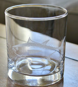 Big Eye Tuna Laser Engraved Glasses - Pelagic Fishing Gift