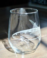 Bonefish Laser Engraved Glasses