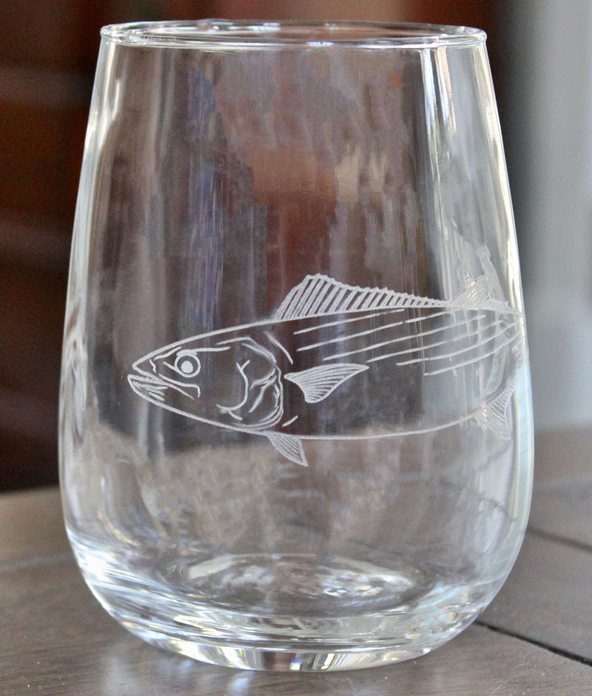Bonito Fish Laser Engraved Glasses