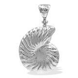 Starborn Mother of Pearl Inlay Nautilus Ammonite Pendant