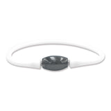 Starborn Pearl of Fire Drum Bead Silicone Bracelet