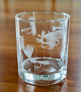 Fly Fishing Laser Engraved Glasses