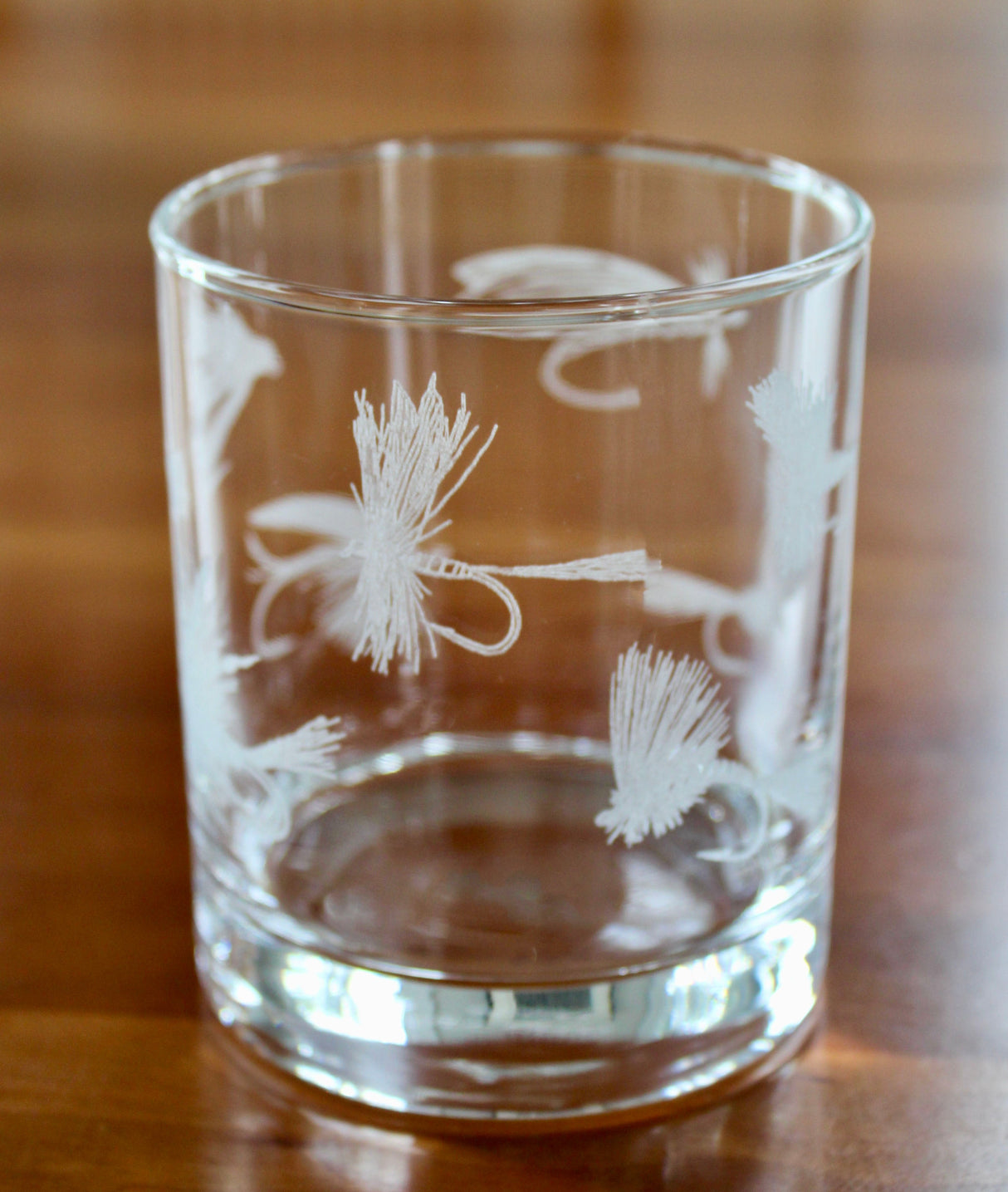 Fly Fishing Laser Engraved Glasses