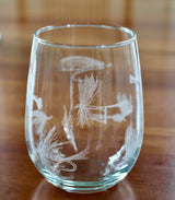 Fly Fishing Laser Engraved Glasses