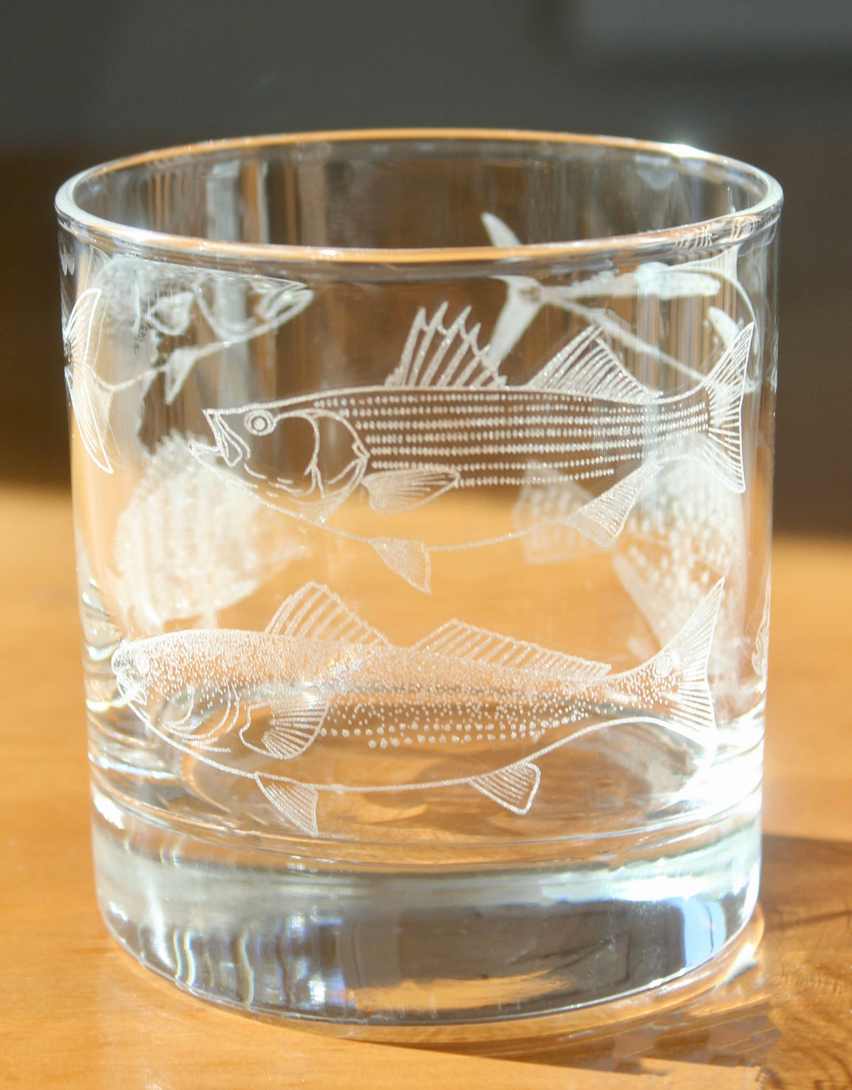 Gulf Coast Slam Fish Collection - Laser Engraved Glasses - Gift for Fisherman