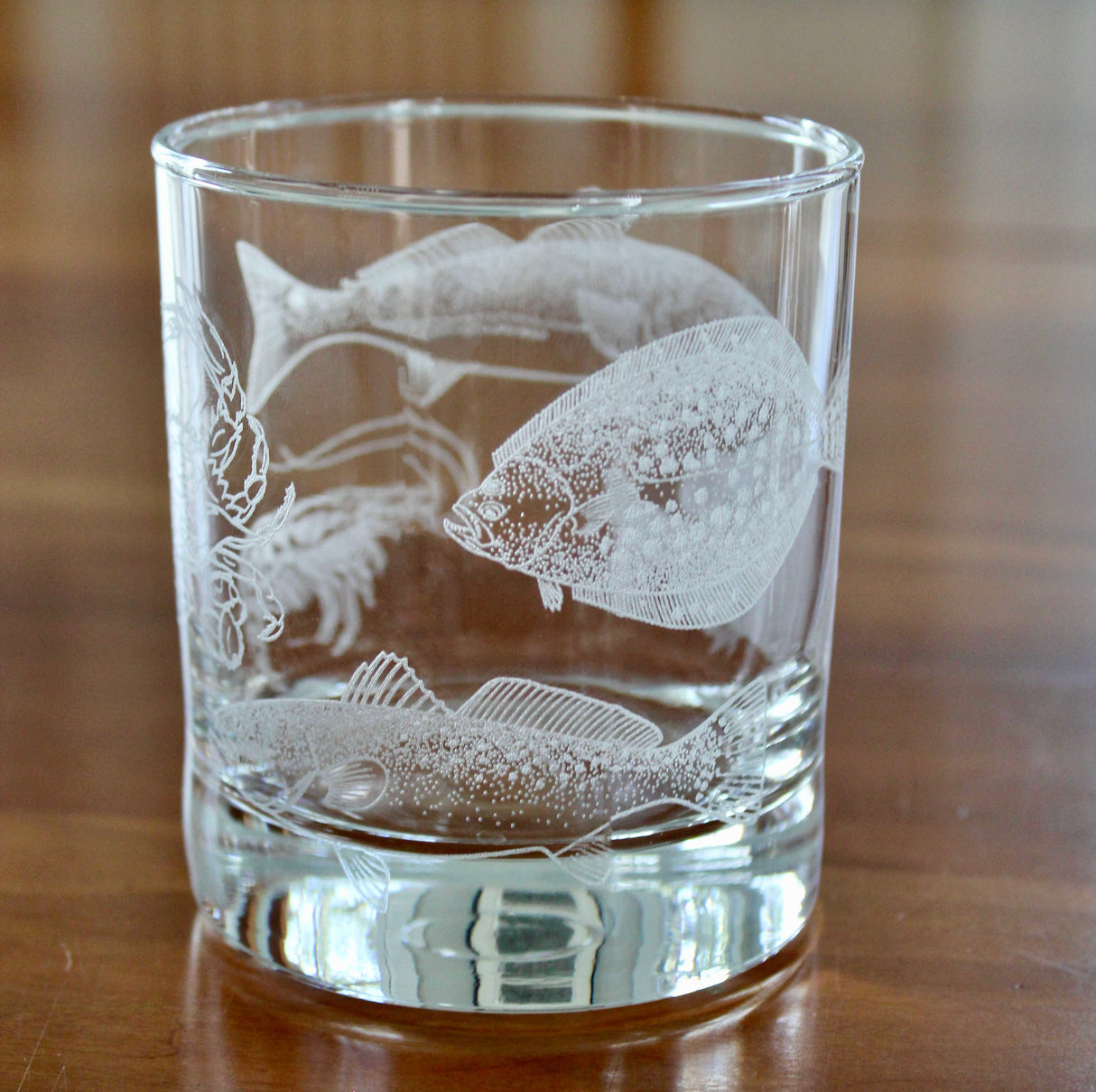 Low Country Inshore Slam - Fish Collection - Laser Engraved Glasses