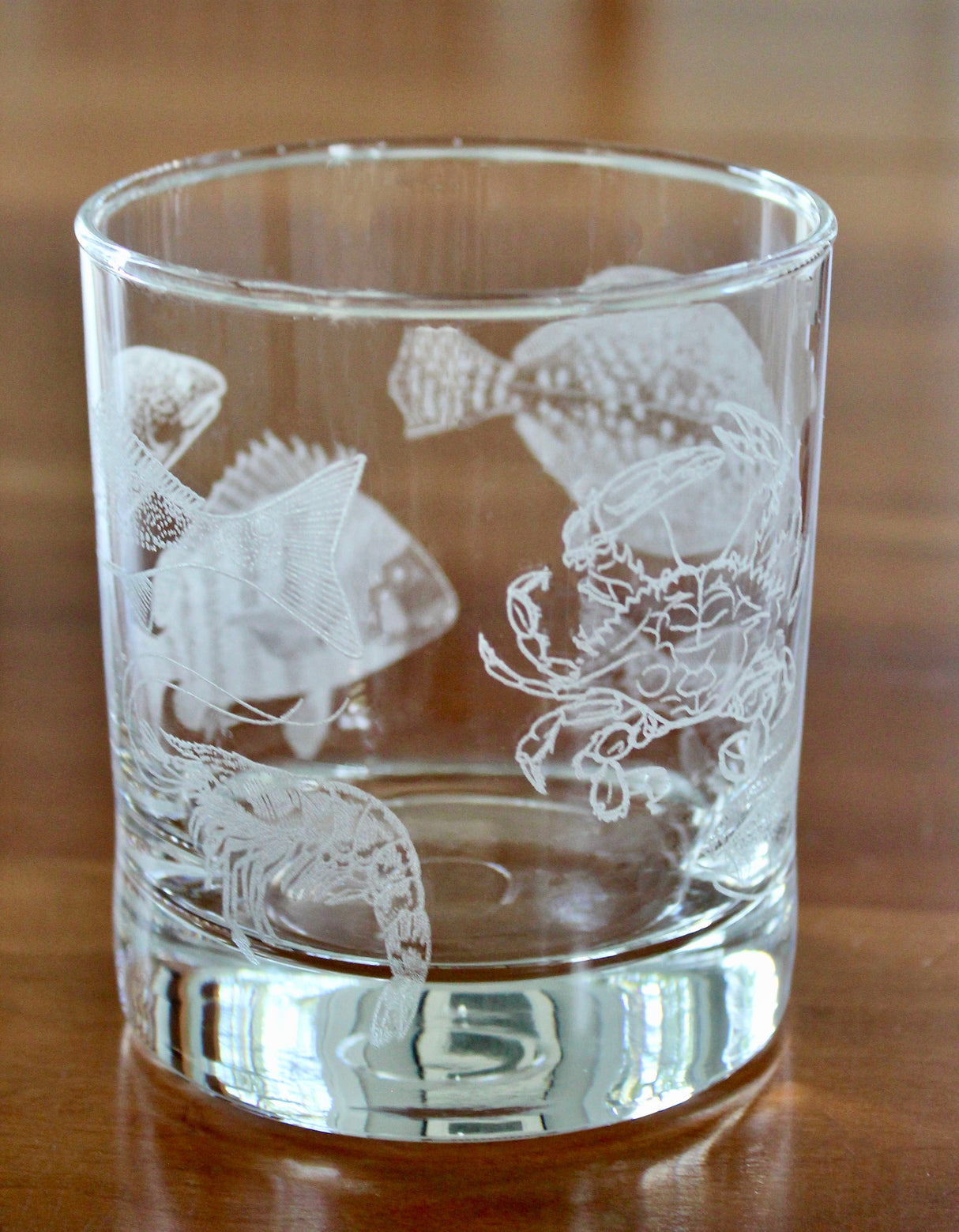 Bayou Inshore Slam - Fish Collection Laser Engraved Glasses - Gift for Fisherman
