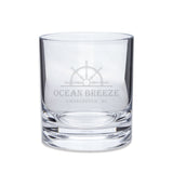 Engraved Acrylic Rocks Glass with Helm