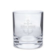 Engraved Acrylic Rocks Glass with Anchor