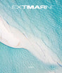Next Marine 2025 cover with a textured blue and white design.