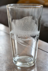 Sailfish Laser Engraved Glasses