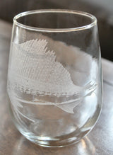 Sailfish Laser Engraved Glasses