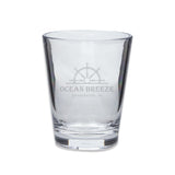 Engraved Acrylic Short Drinking Glass with Helm