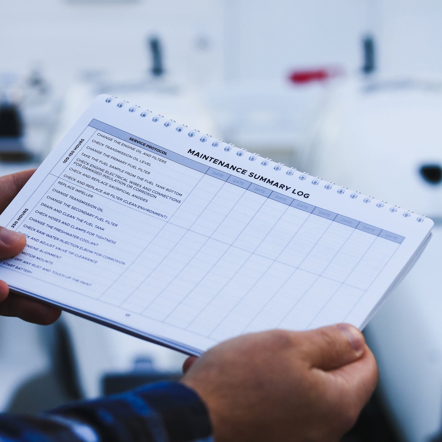 Multiple Engine Maintenance Logbook