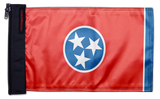 State Flag Tennessee 12"x18" Forever Wave Flag for Boats