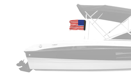 USA Ol' Glory - The Stars and Stripes 12"x18" Forever Wave Flag for Boats