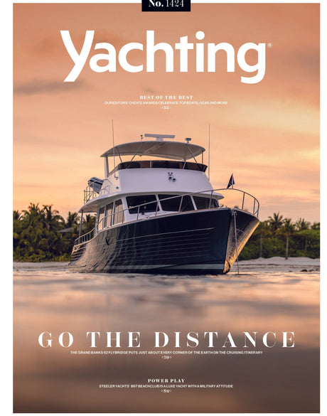 yachting magazine october 2025 cover