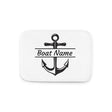 Personalized Memory Foam Bath Mat - Boat Name