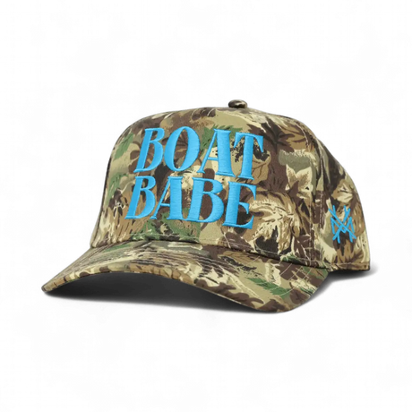 Boat Babe Snapback Hat