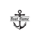 Personalized Stickers - Boat Name